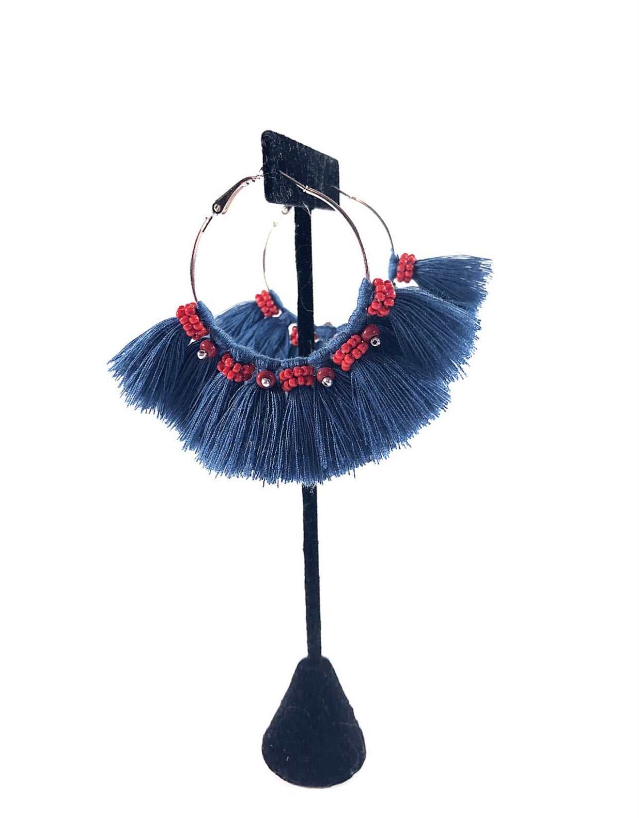 Tassel Hoop earrings