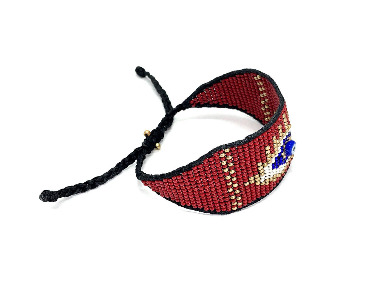 Iris eyebead bracelet