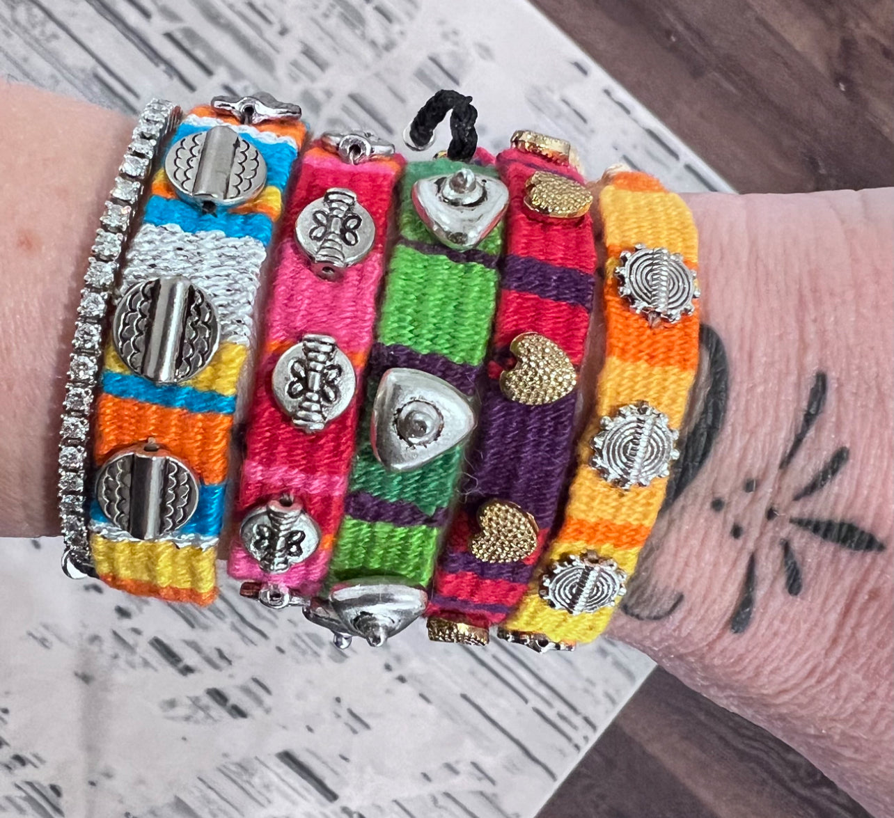 Hallie handwoven bracelet