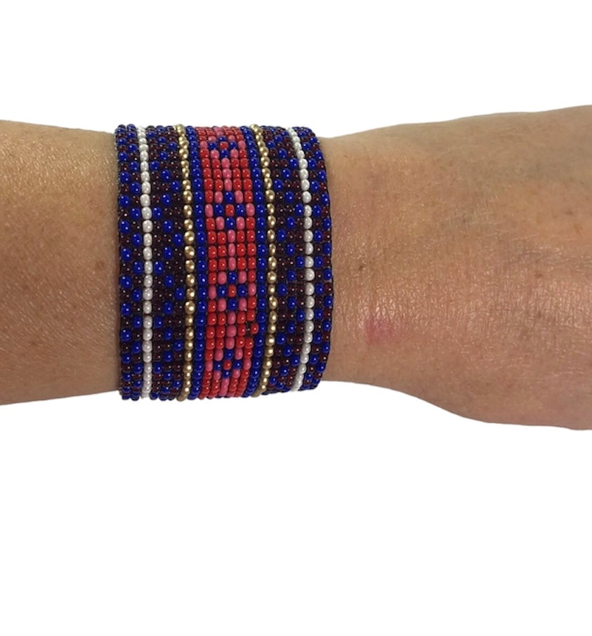 Bohemian cuff bracelet