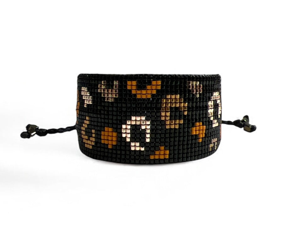 Animal print bracelet