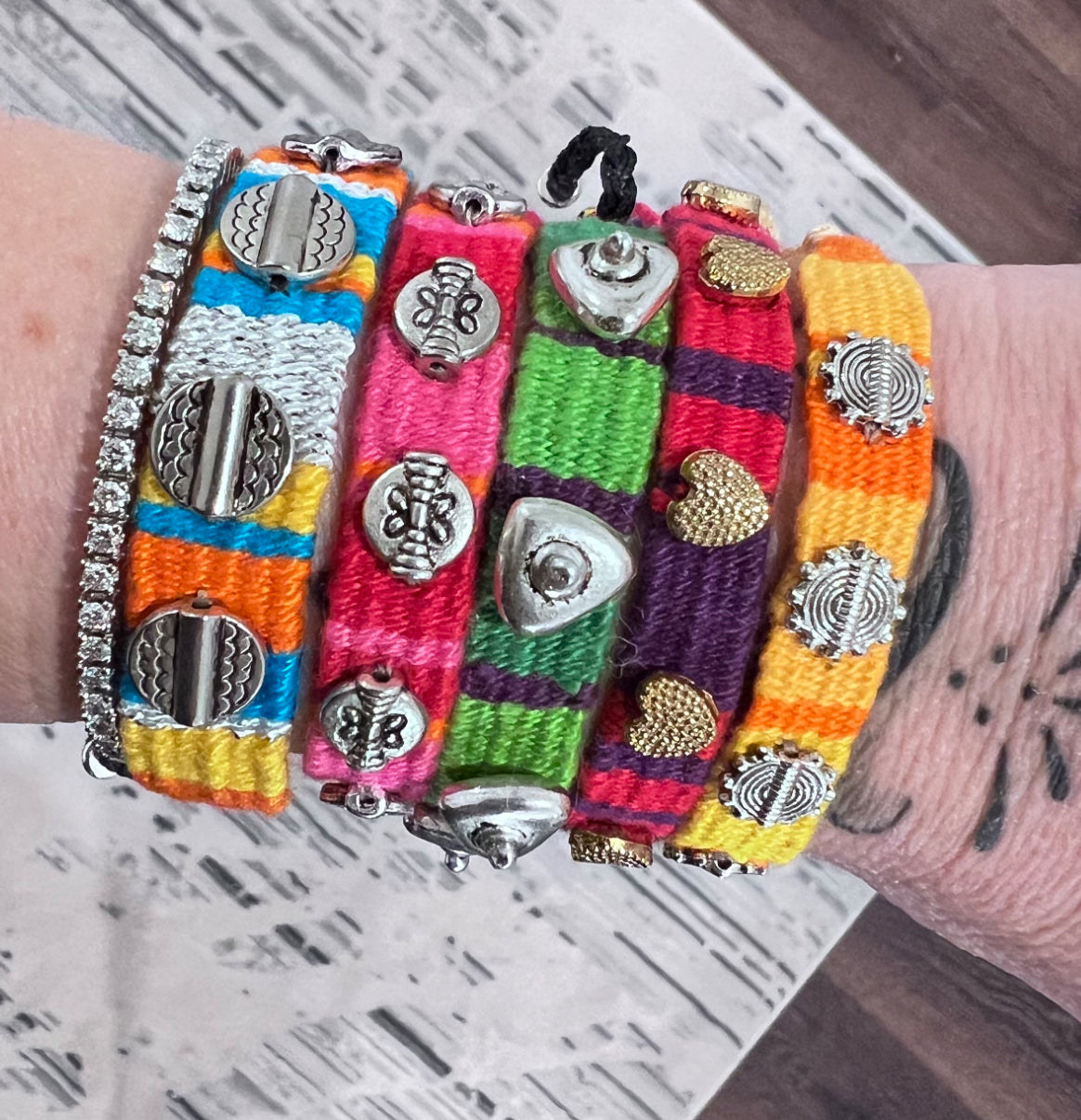 Hallie handwoven bracelet