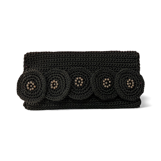 Black Cardella Clutch