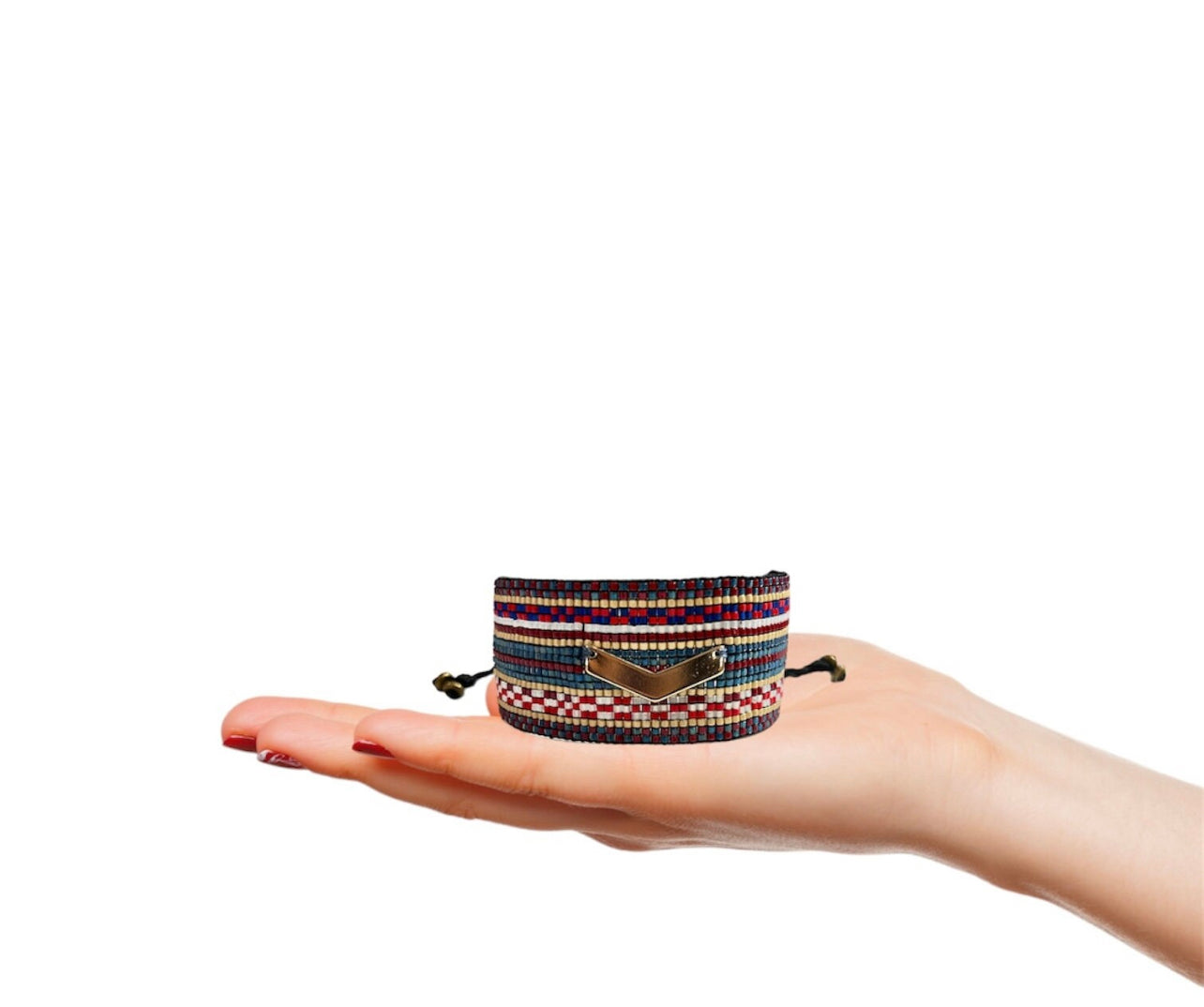 Bohochic cuff bracelet