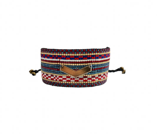 Bohochic cuff bracelet