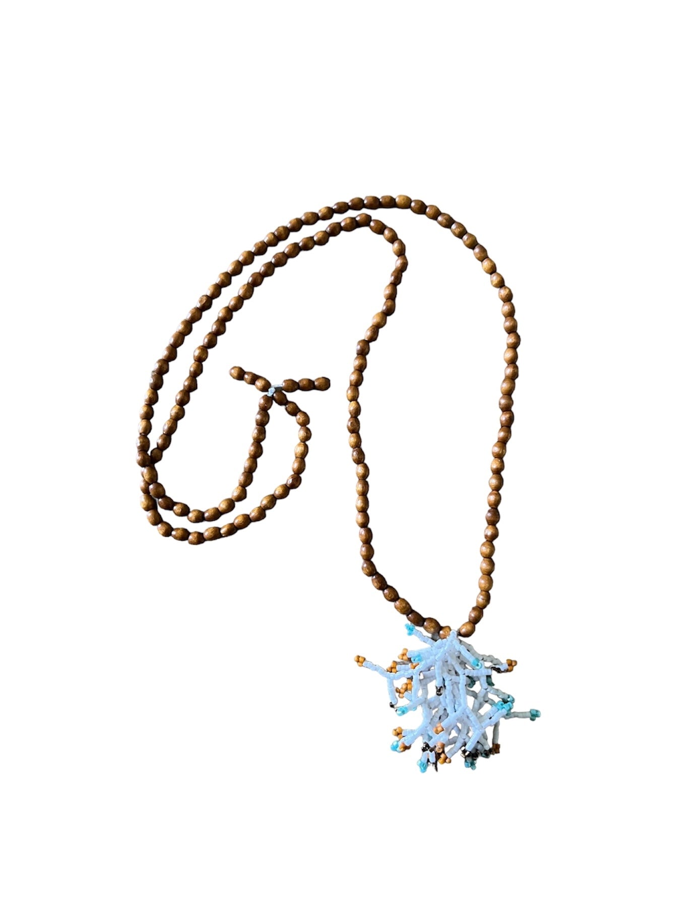 Long beaded necklace