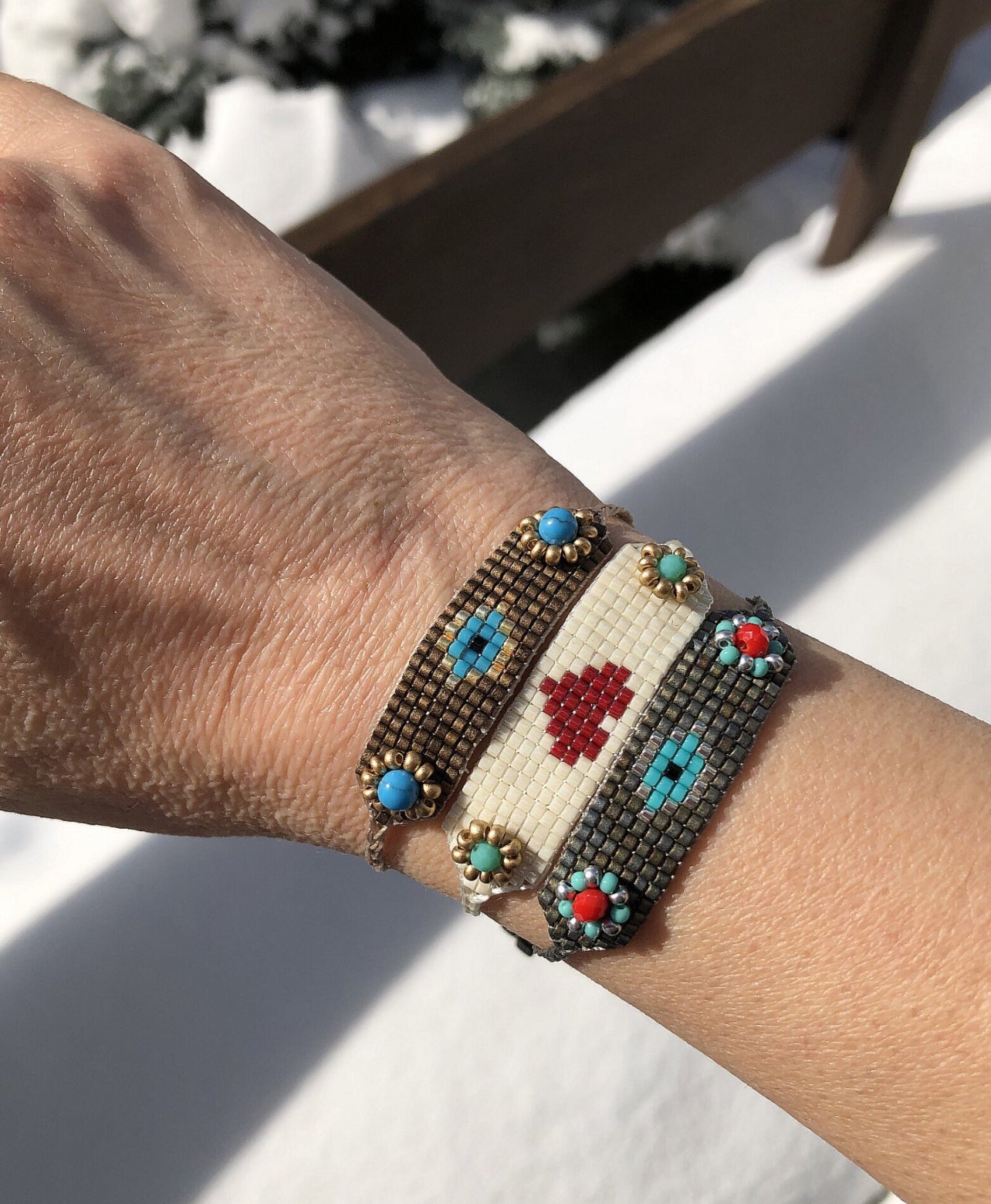 Sia eyebead bracelet