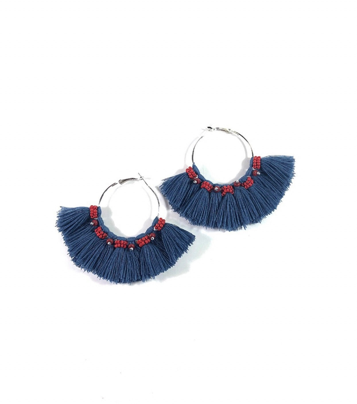 Tassel Hoop earrings