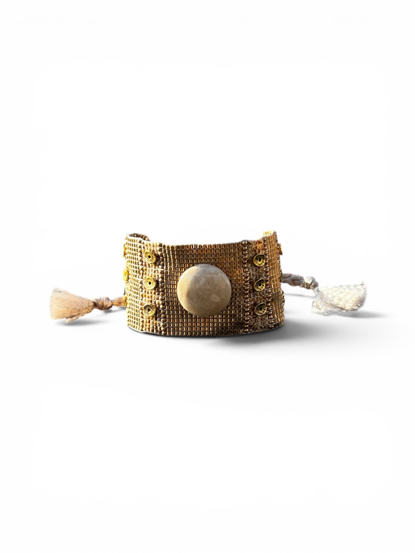 Bronze Gold Cuff Bracelet