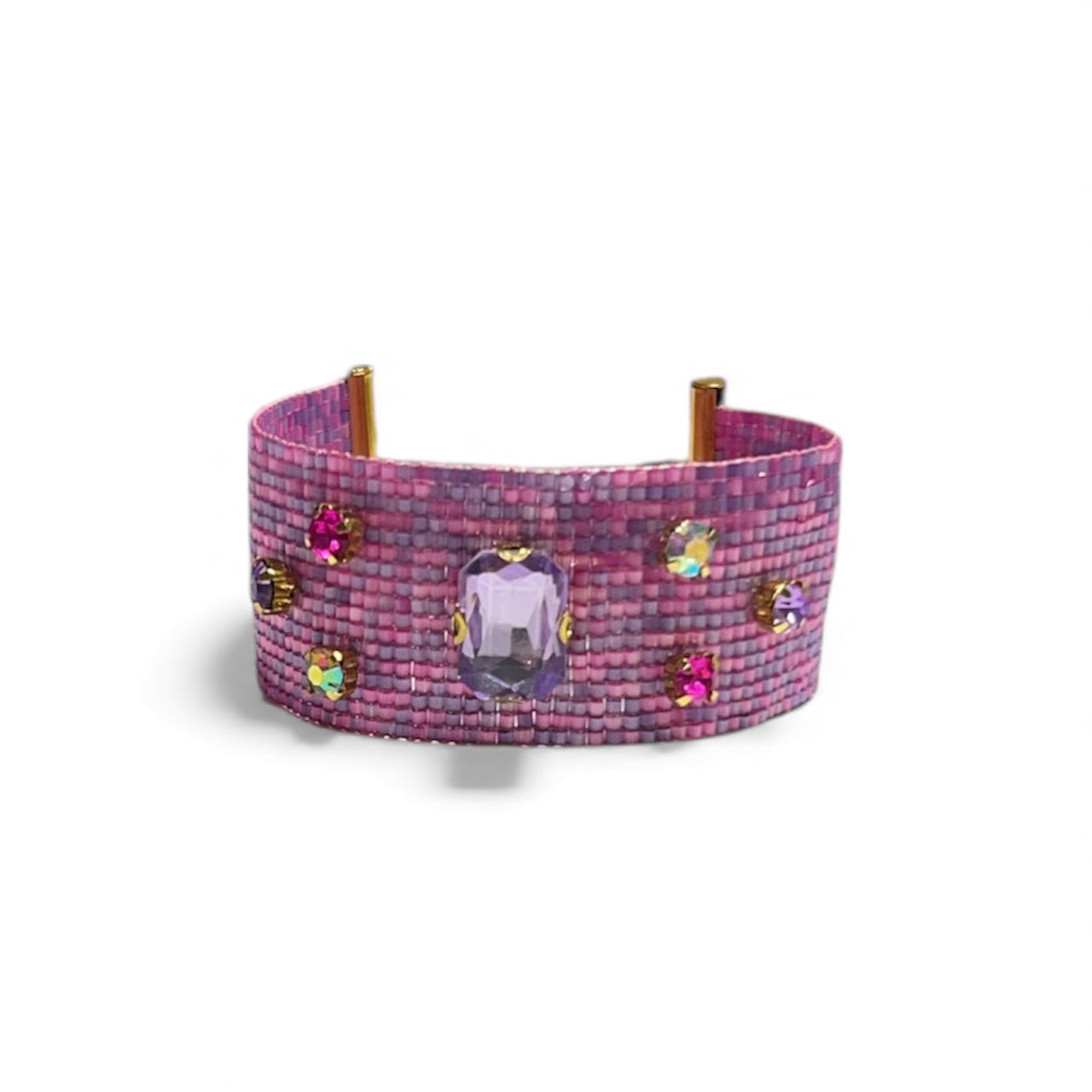 Blossom Mosaic Cuff Bracelet
