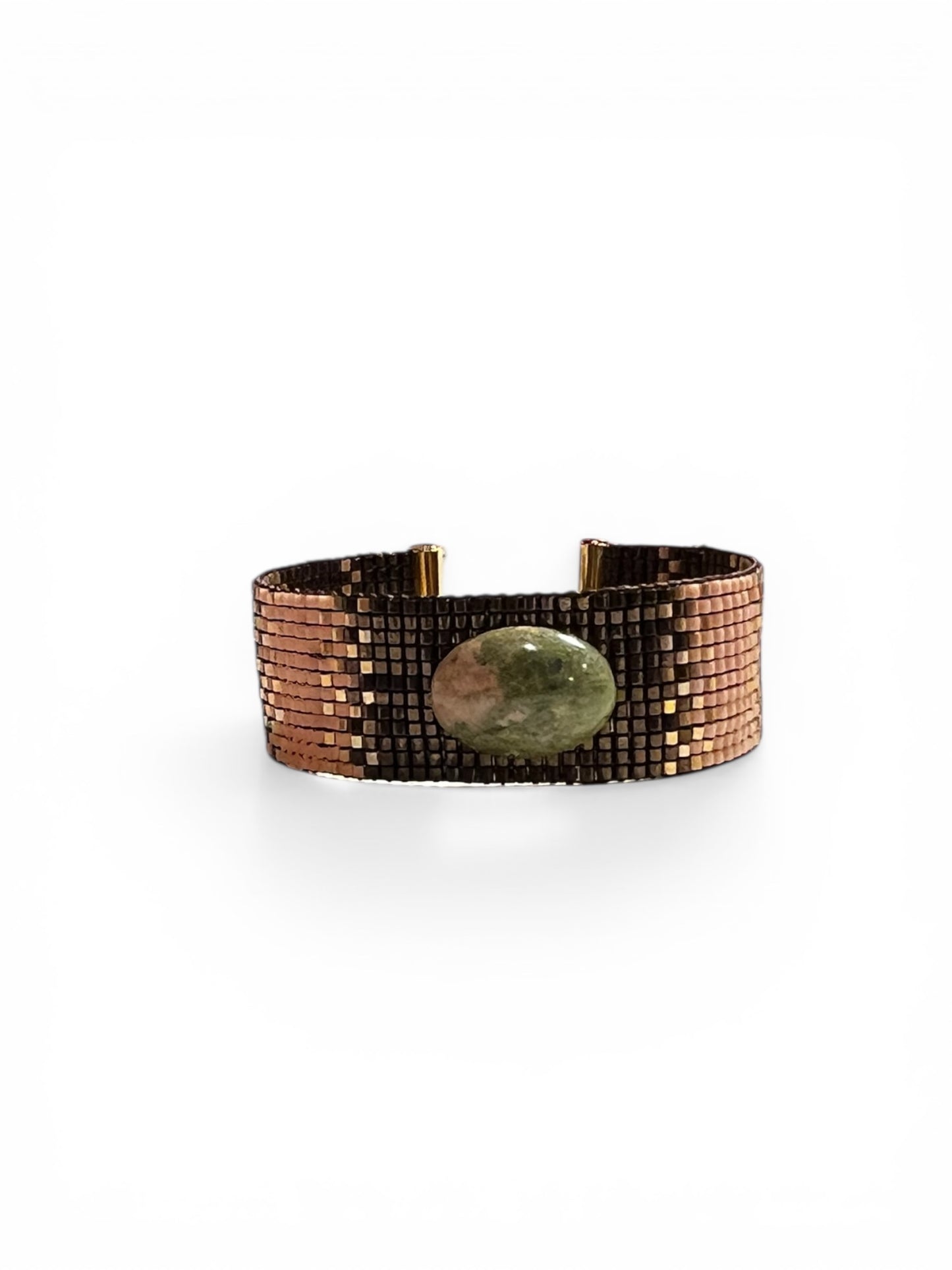 Unakite Stone Bracelet