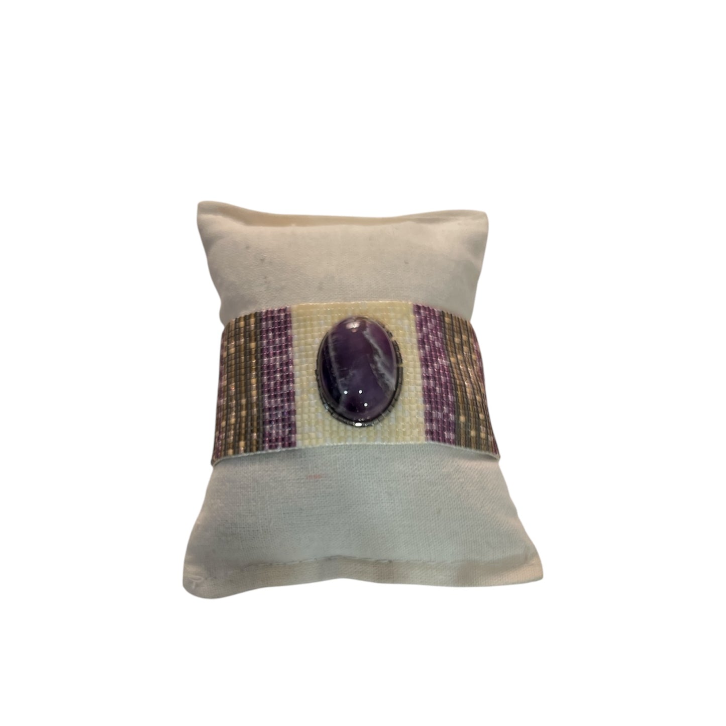 Amethyst Cuff Bracelet