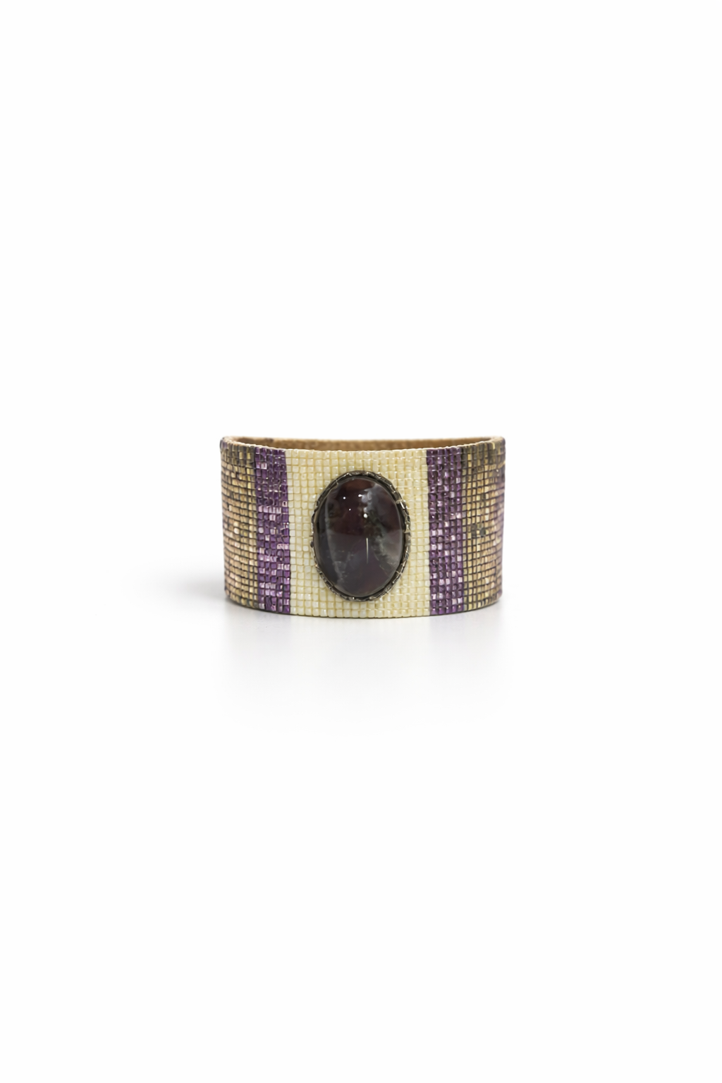 Amethyst Cuff Bracelet