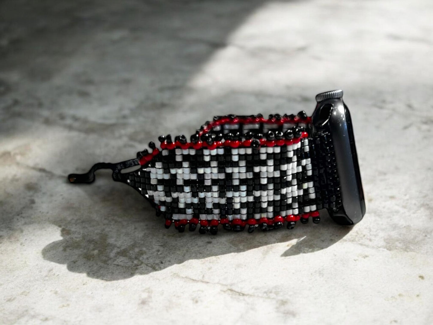 Handmade Beaded Apple Watch Band